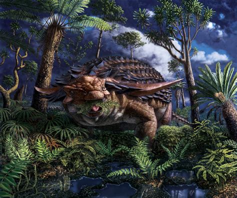 Mummified Ankylosaur Offers A Rare Glimpse Of A Dinosaurs Last Meal