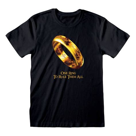 The Lord Of The Rings T Shirt One Ring To Rule Them All Size S Heroes Inc