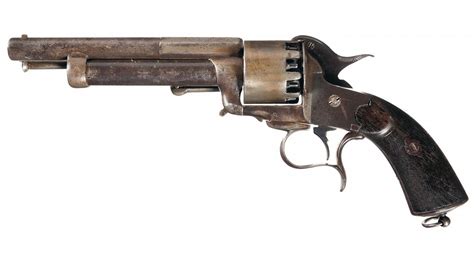 Civil War Confederate Lemat Two Barrel Revolver