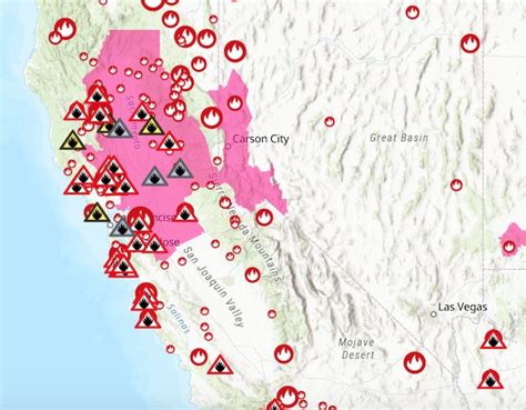 Fires In California Today Map Map Of New Mexico
