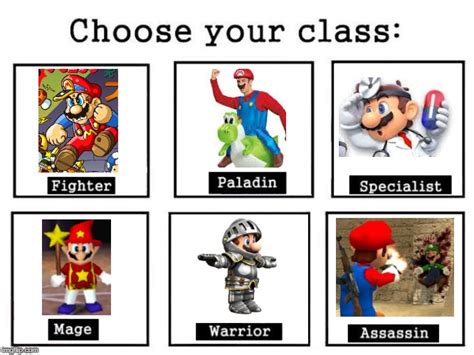 Choose Your Class Dndmemes