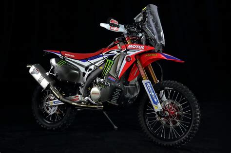 That may be a tough pill for some to swallow. Racing Cafè: Honda CRF 450 Rally Team Monster Energy Honda ...