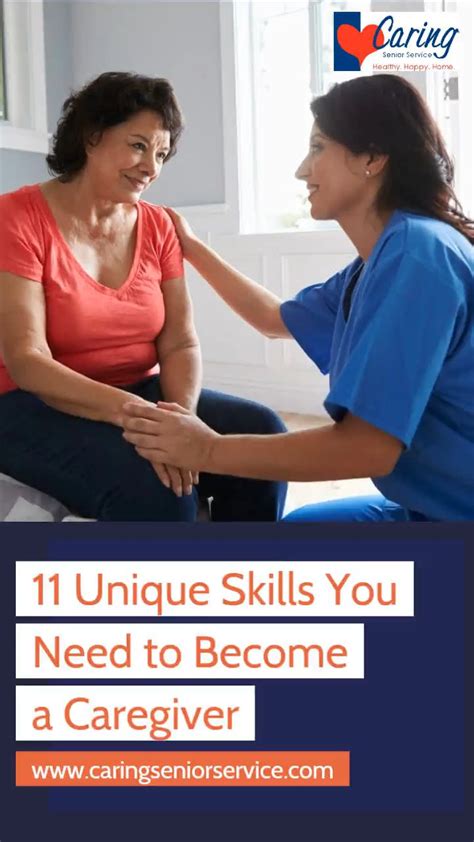 11 Unique Skills You Need To Become A Caregiver Video Caregiver
