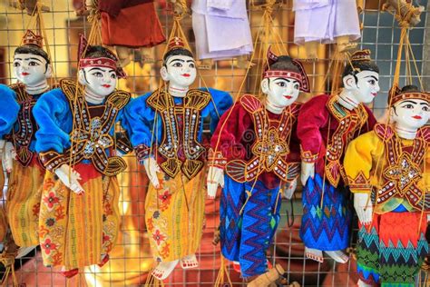 Puppets Show In Bagan Myanmar Stock Image Image Of Culture Animals
