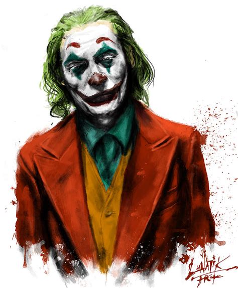 Joker Digital Art By Thomas Everett