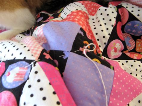 Or pronounce in different accent or variation ? Sew Fabulous Quilt Shop: Tutorial - How To Hand Tie A Quilt