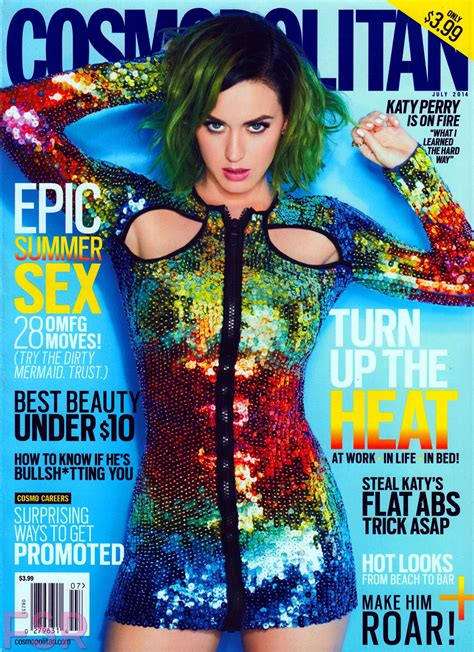 Katy Perry Cosmopolitan Magazine July 2014 Issue Celebmafia