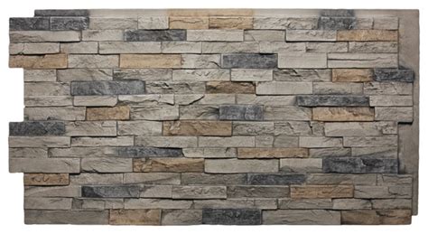 Dry Stack Faux Stone Panels Quarry Gray Traditional By Fauxpanels