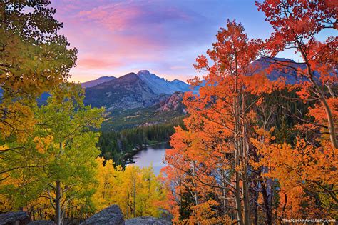 Autumn Glory At Bear Lake Rocky Mountain National Park Colorado