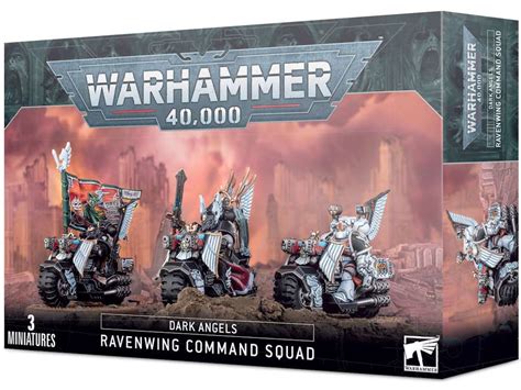 Køb Dark Angels Ravenwing Command Squad Warhammer 44 11 Hos