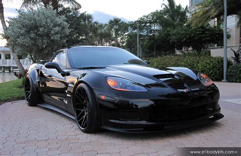 Zr6x Extreme Widebody Corvette Body Kit Delivers C6r Style For The