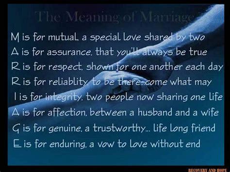 The Meaning Of Marriage Marriage Thoughts Marriage Meaning Marriage