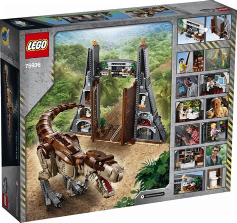 Lego ® 75936 Jurassic World Park Jurajski Atak Tyranozaura Worldtoyspl