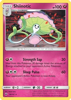 This item is currently out of stock! Shiinotic -- Burning Shadows Pokemon Card Review ...