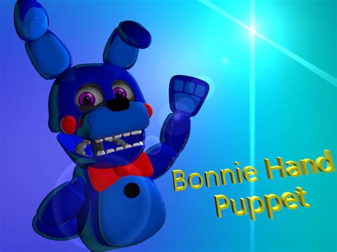 Bonnie Hand Puppet By Luizcrafted On Deviantart