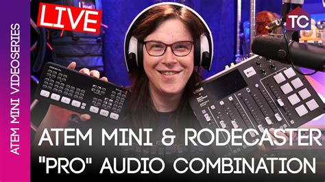 Better Audio Quality On Your Atem Mini With The Rodecaster Pro Youtube