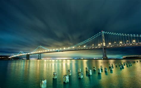 Download Dazzling Bay Bridge San Francisco Photography Wallpaper