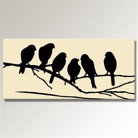 The sound is produced by vibrations of some or all of the membrana tympaniformis (the walls of the syrinx) and the pessulus, caused by air flowing through the syrinx. Birds on a Branch Silhouette — Crafthubs | Bird silhouette ...