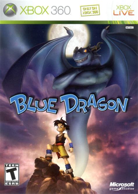 Blue Dragon Cover Or Packaging Material Mobygames