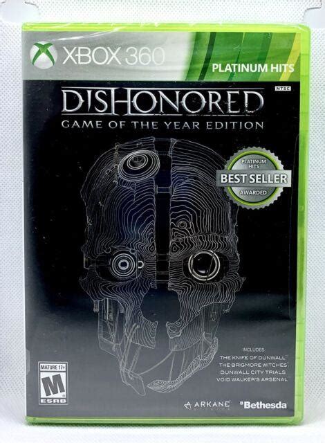 Dishonored Game Of The Year Edition Platinum Hits Prices Xbox 360