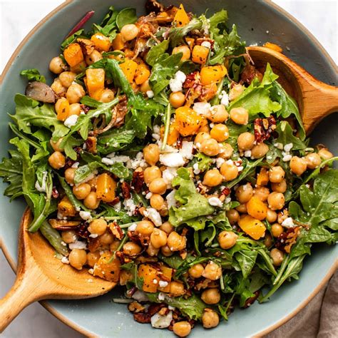 Roasted Butternut Squash Salad With Cider Vinaigrette From My Bowl