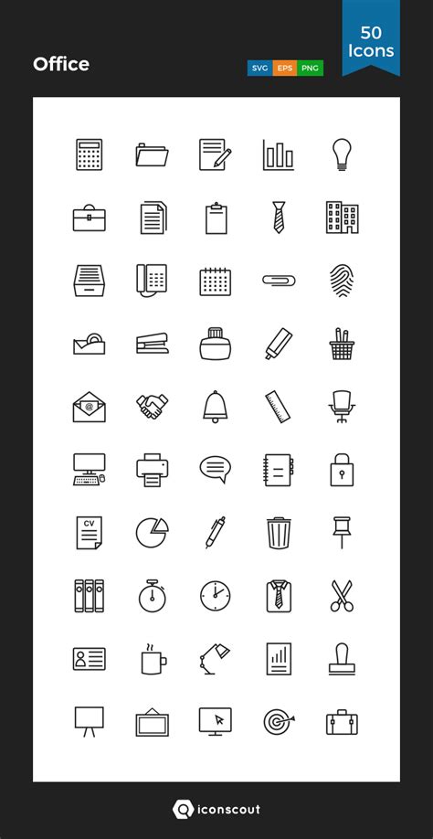 Download Office Icon Pack Available In Svg Png And Icon Fonts Icon