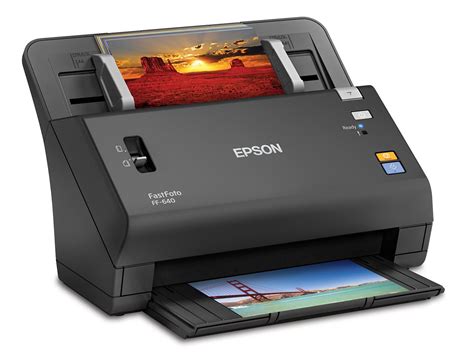 Epson Latest Fastfoto Ff 640 Photo Scanner Scans Up To One Photo Per