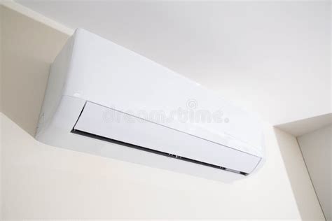 Wall Mounted Air Conditioner In A Modern Apartment The Concept Of