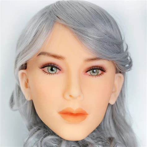 2017 newest top quality head 30 big doll s head natural skin sex doll head for silicone sex