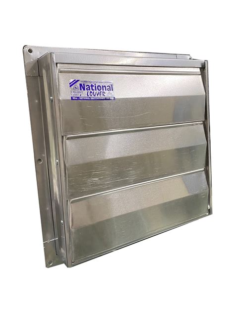 National Switchgears Mild Steel Exhaust Fan Louver For Commercial Use