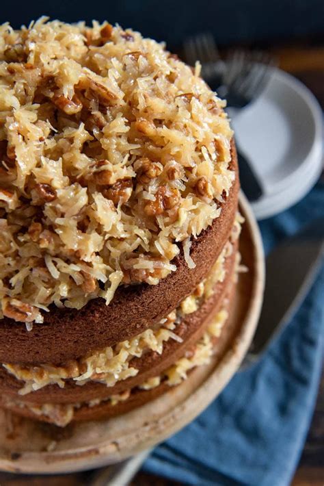 Today, i am showing you how to make my german chocolate cake recipe easy at home in your own kitchen. Disney's German Chocolate Cake | Chocolate frosting ...