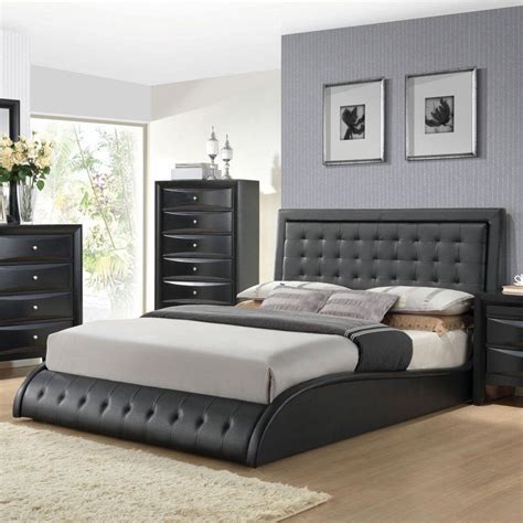 Acme Furniture Tirrel Platform Bed Platform Bedroom Sets Bedroom