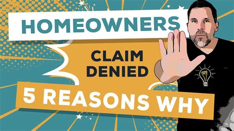 Homeowners Claim Denied: 5 Reasons Why - YouTube