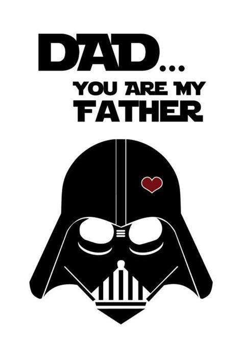 Download Tarjetas de Darth Vader para el Día del Padre. - Oh My ...