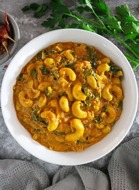 Easy Cashew Curry A Plant Based Recipe Savory Spin