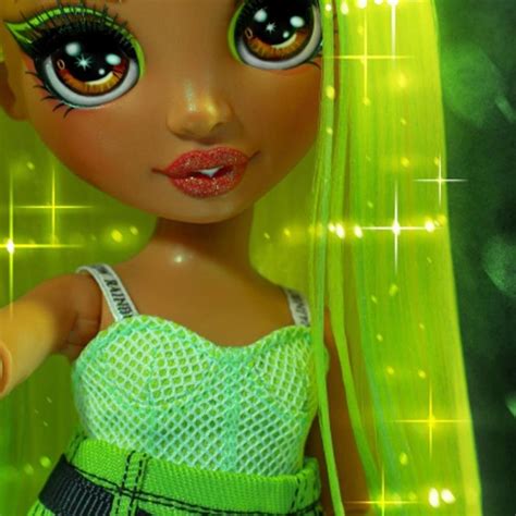 Buy Rainbow High Karma Nichols Neon Green Fashion Doll With 2