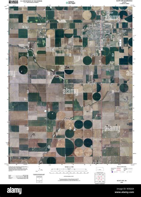 Scott City Kansas Map Hi Res Stock Photography And Images Alamy