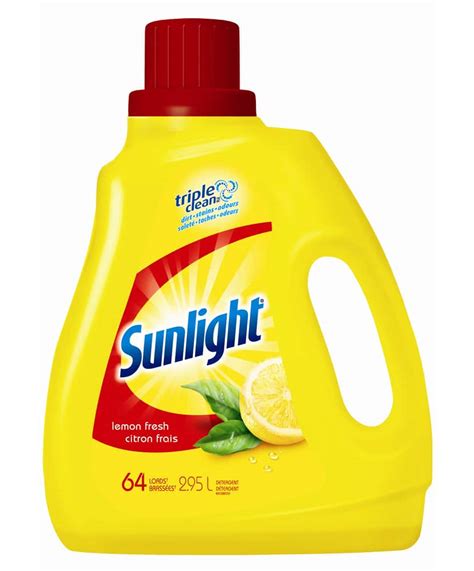 Détergent Liquide Sunlight Citron Frais 64 Brassées Canadian Tire