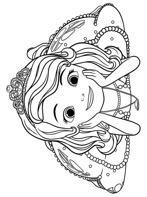 Sofia The First Coloring Pages