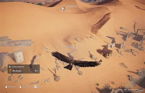 Assassin S Creed Origins Guide Walkthrough Vulture Lair Location