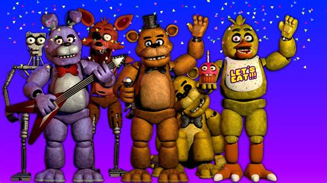 All Fnaf Characters 1 6 Pictures