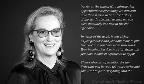 Meryl Streep In Her Own Words Meryl Streep How To Get Rich Quotations