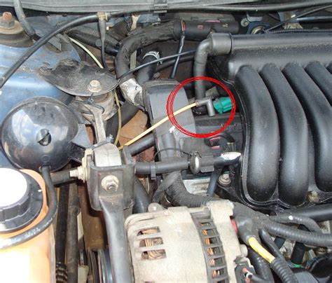 Vacuum Hose Connection Where To Taurus Car Club Of America Ford