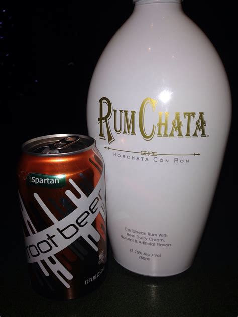 Made rumchata at home using recipes for homemade horchata and rum. Rum Chata & root beer (tastes just like a root beer float ...