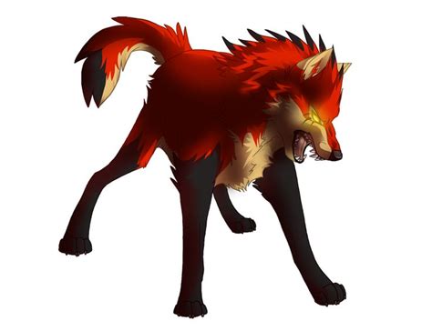 Bloodspill Wolves Anime Wolf Drawing Magical Wolf Canine Art