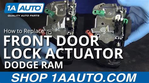 How to Replace Front Door Lock Actuator 03 08 Dodge Ram  