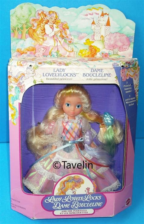 Lady Lovelylocks 1987 Nrfb Lady Lovely Locks Dame Mattel Dolls 1980s Vintage Ladies