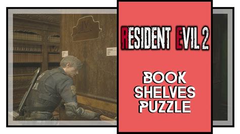 The solutions are different in each scenario so this video shows both versions. Resident Evil 2 Remake Library Book Shelves Puzzle ...