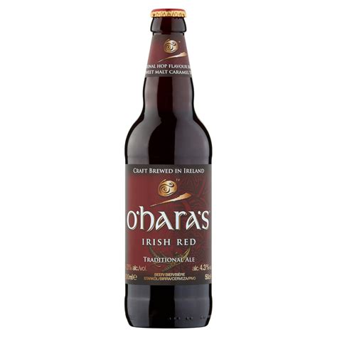 Oharas Irish Red Traditional Ale 50cl Ales Iceland Foods