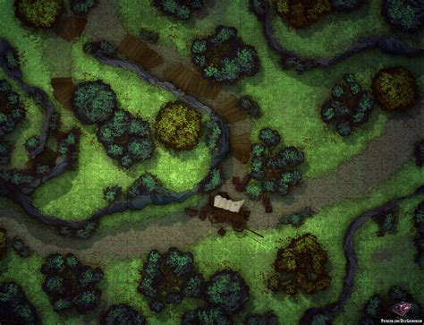 Forest Path Battle Map X Battlemaps Fantasy World Vrogue Co